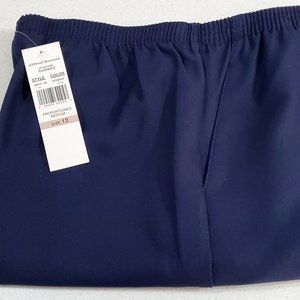 Alfred Dunner Women's Navy Pant